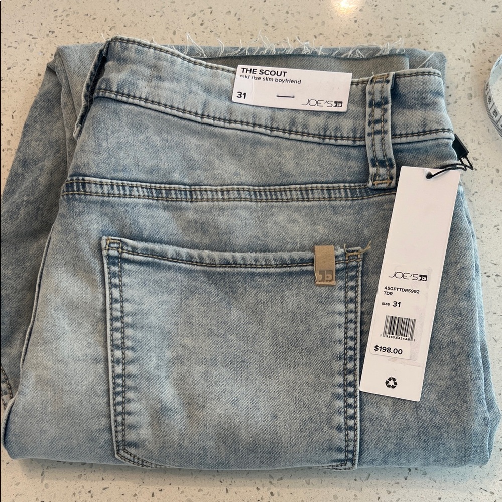 Joe's Jeans The Scout Light Blue Boyfriend Jeans
